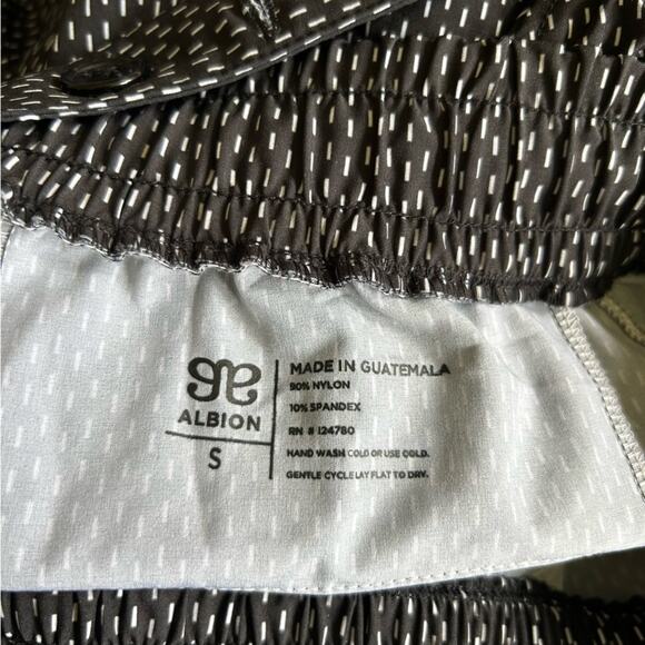 Albion Midnight Dash Black & White Polka Dot Open Back Overall Jumpsuit Small - Picture 8 of 8